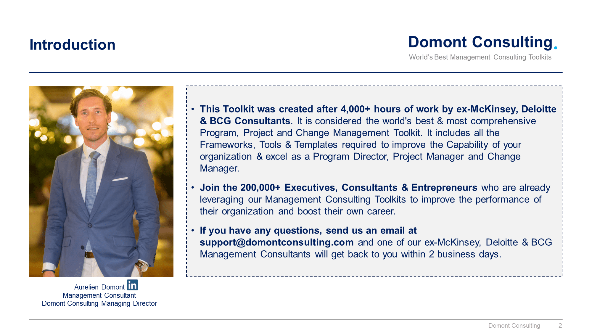 Program, Project and Change Management Toolkit - Image 3