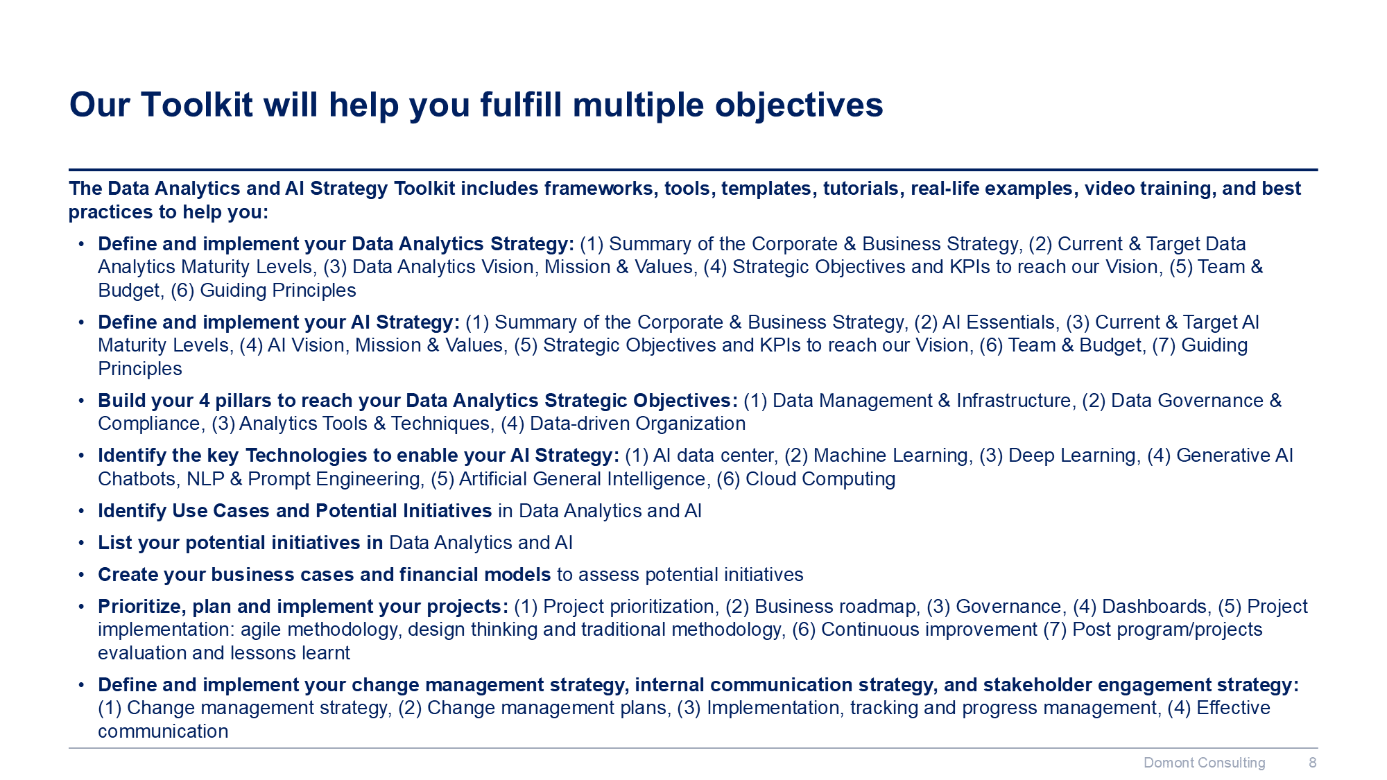 Data Analytics and AI Strategy Toolkit - Image 9