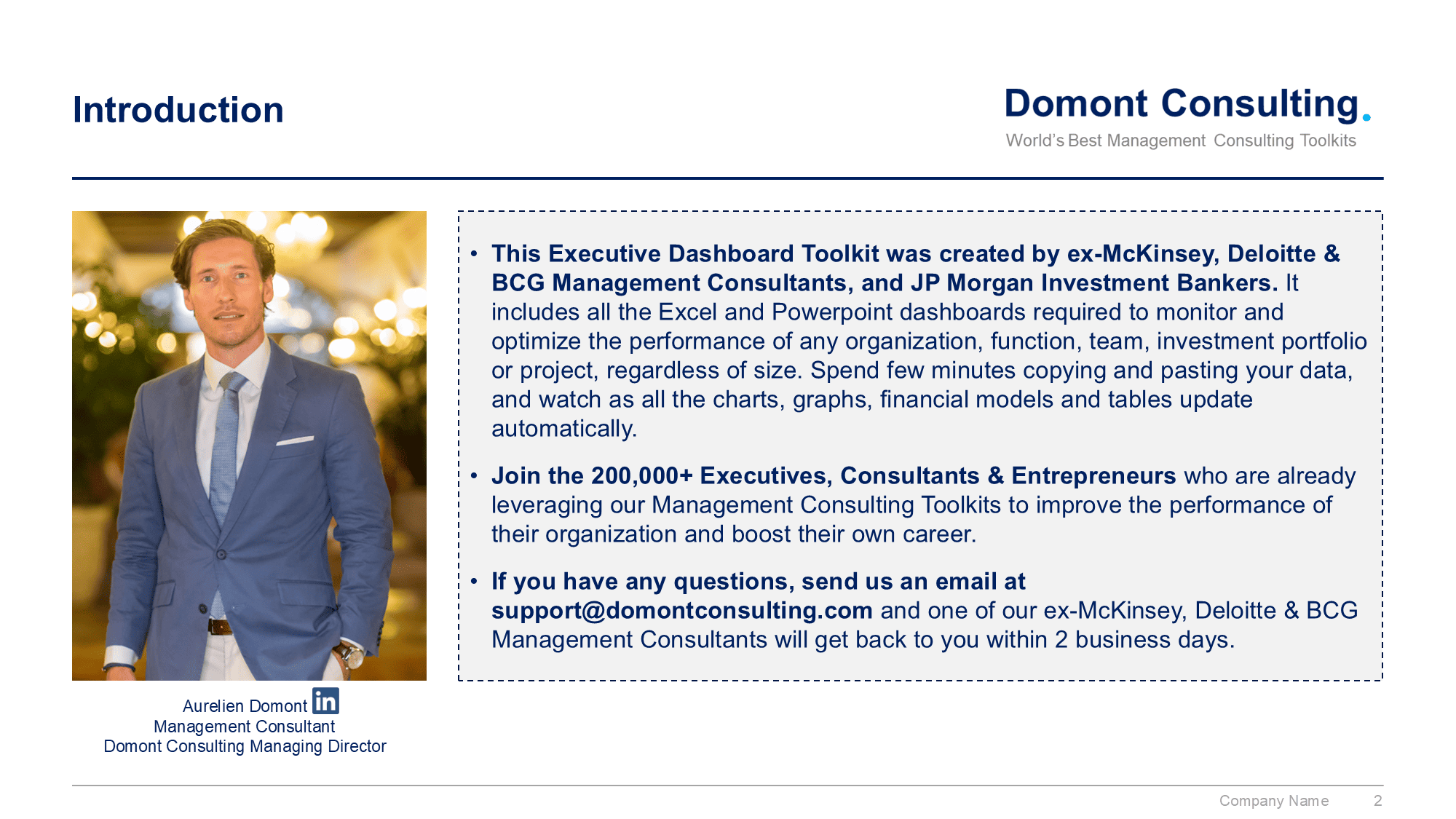 Executive Dashboard Toolkit - Image 3