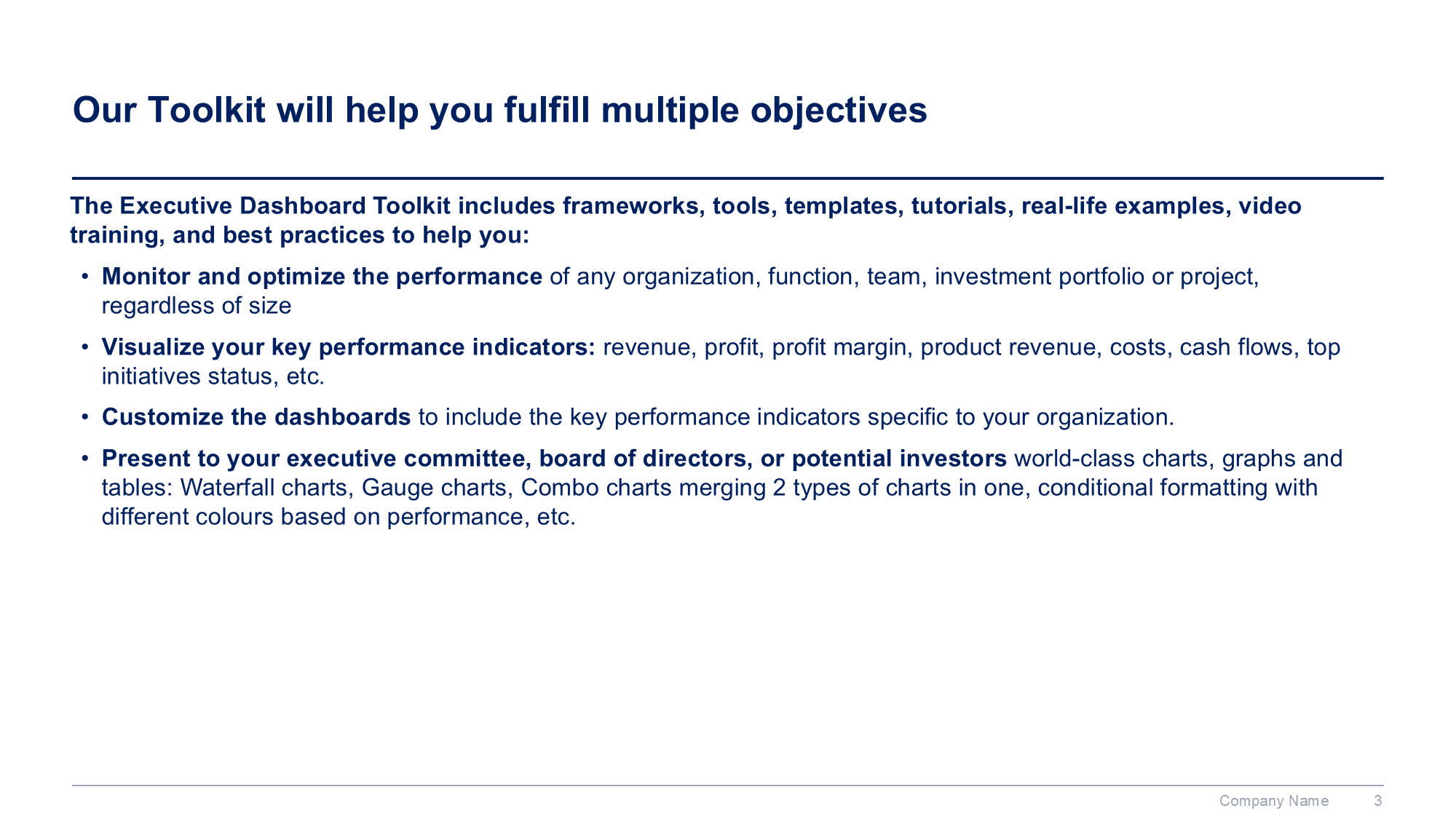 Executive Dashboard Toolkit - Image 4