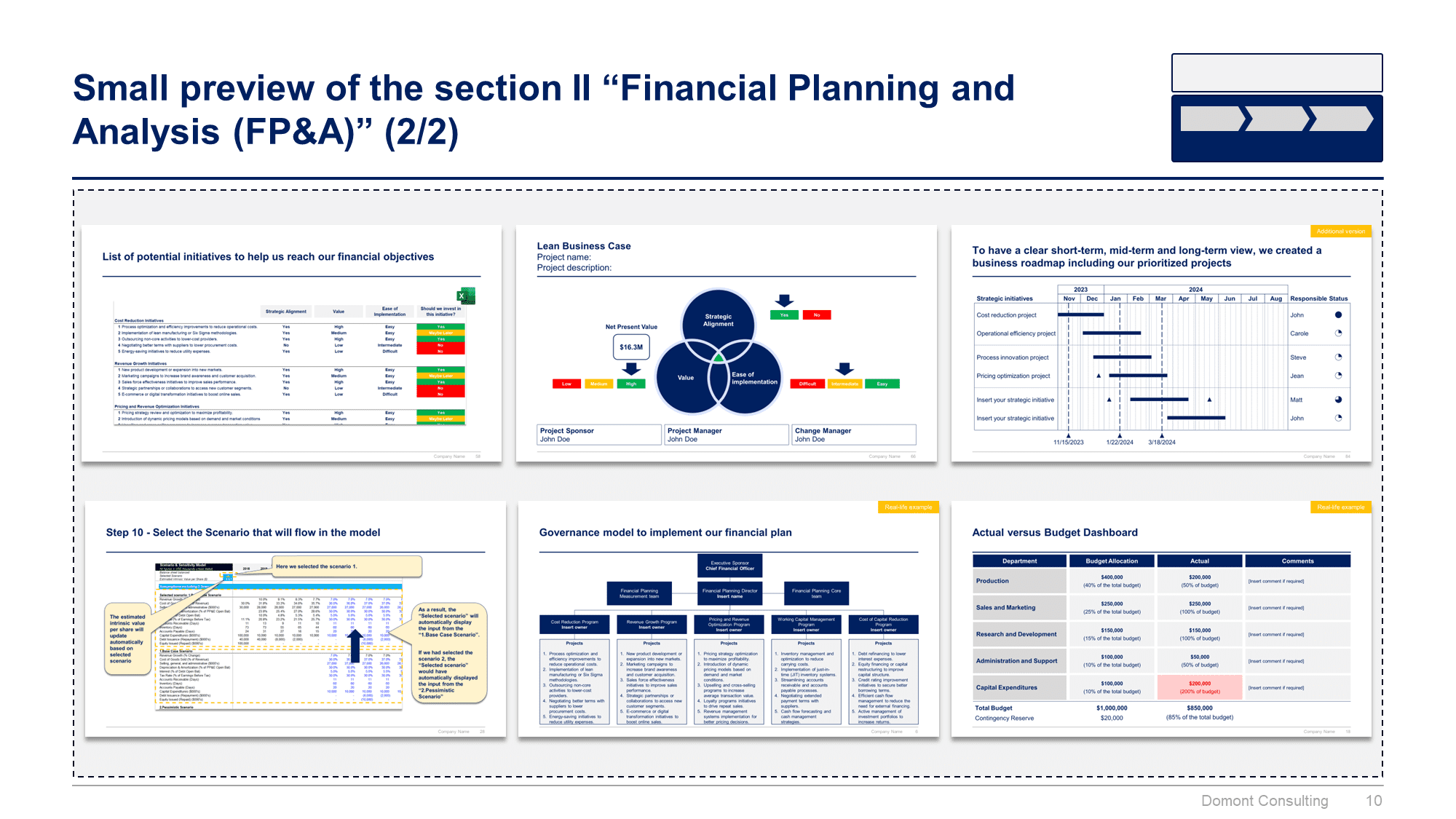 Financial Modeling, Planning & Analysis Toolkit - Image 11