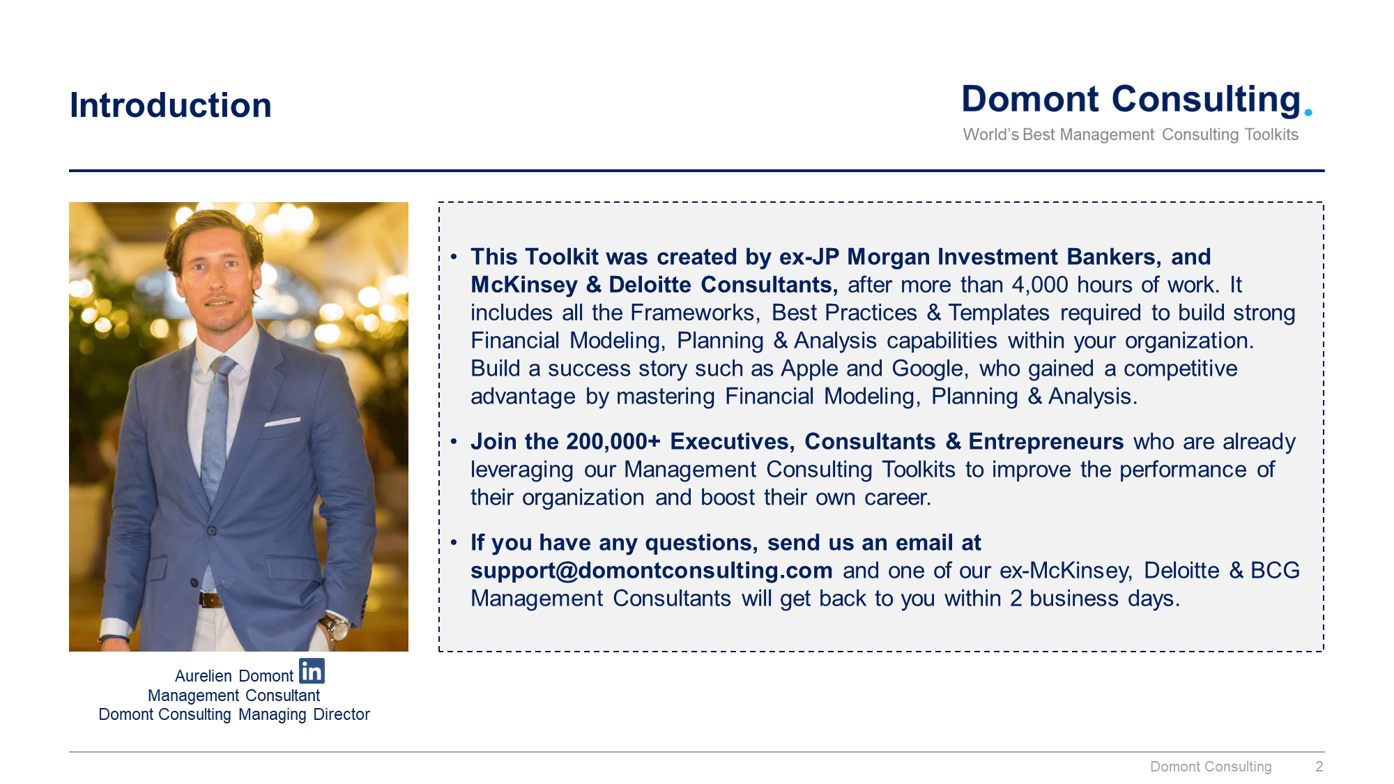 Financial Modeling, Planning & Analysis Toolkit - Image 3
