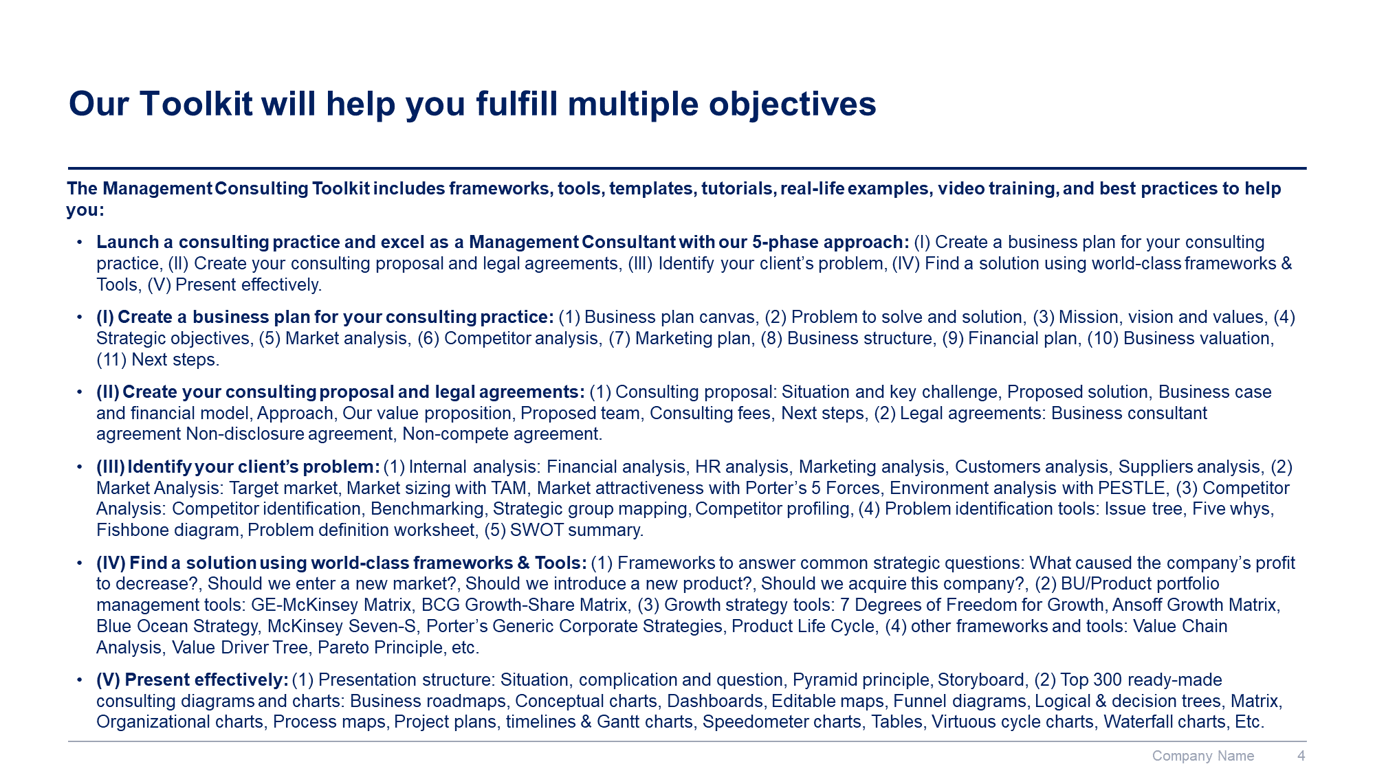 Management Consulting Toolkit - Image 4
