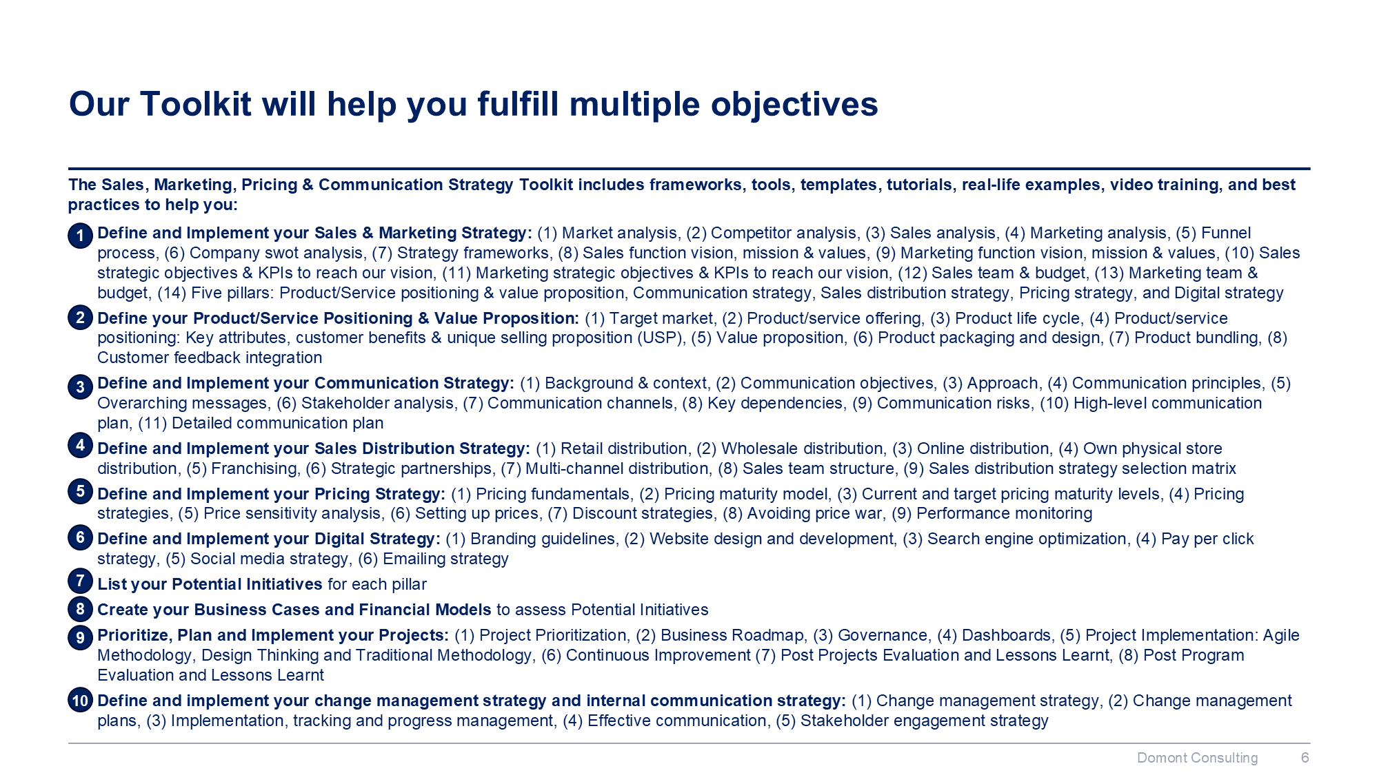 Sales, Marketing, Pricing & Communication Strategy Toolkit - Image 7