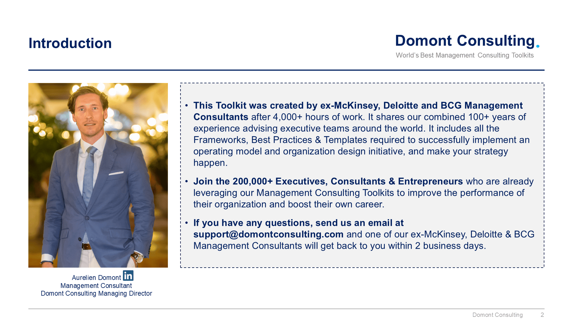 Operating Model and Organization Design Toolkit - Image 3