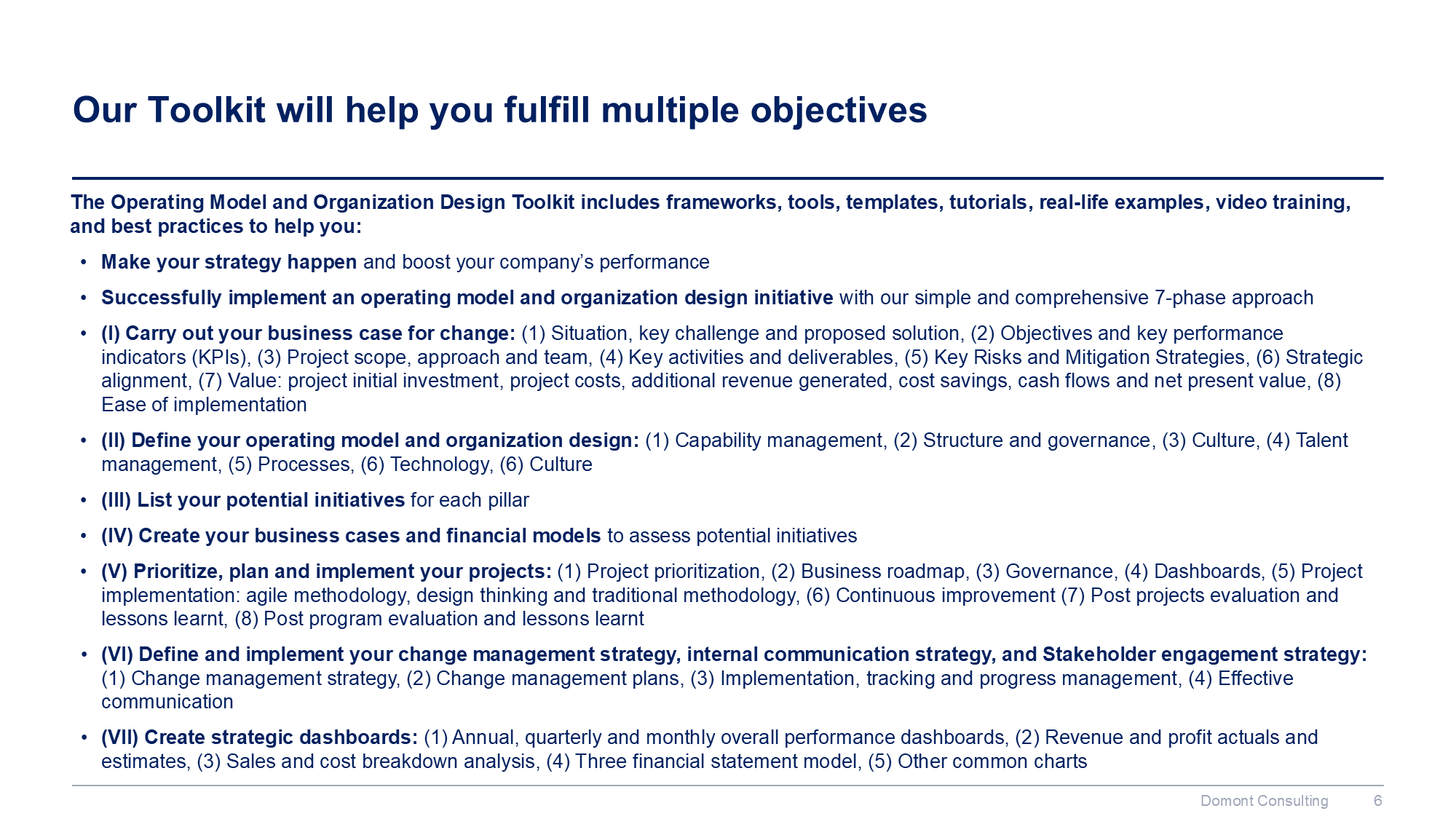 Operating Model and Organization Design Toolkit - Image 7