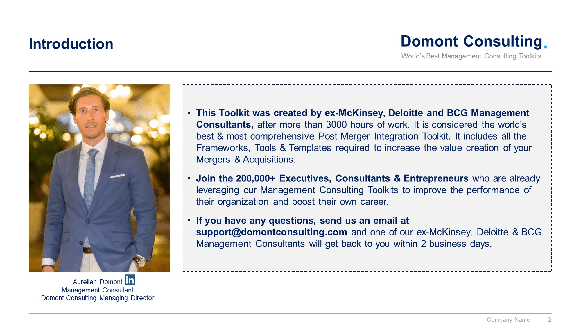 Post Merger Integration Toolkit - Image 3
