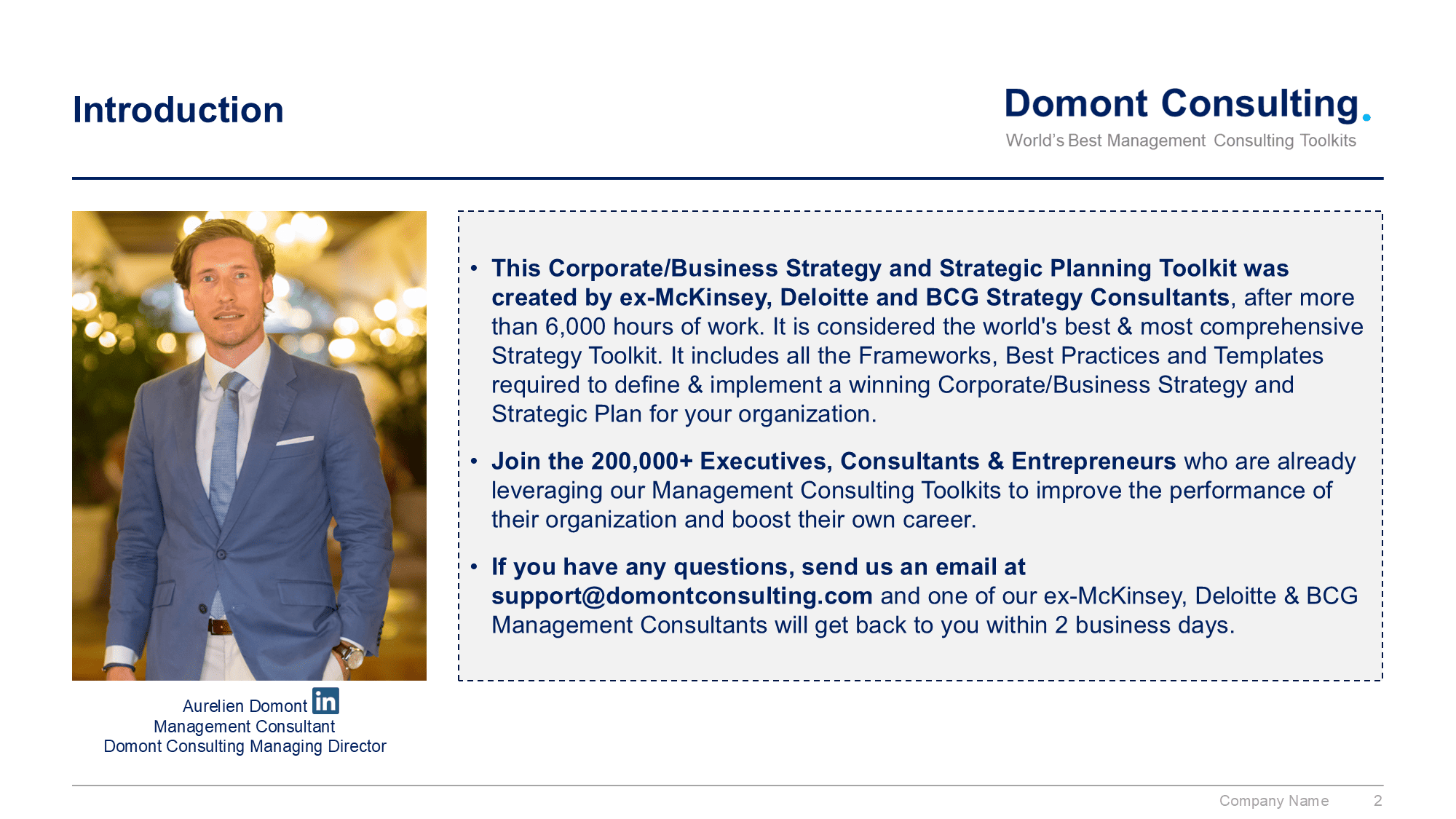Corporate/Business Strategy and Strategic Planning Toolkit - Image 3