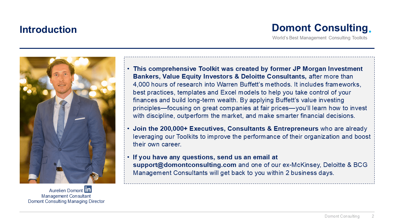 Personal Finance & Warren Buffett Investing Strategy Toolkit - Image 3