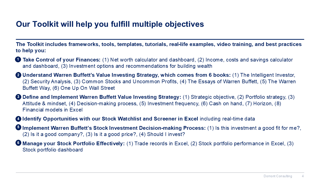 Personal Finance & Warren Buffett Investing Strategy Toolkit - Image 5